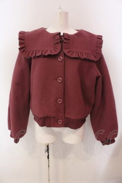 画像1: merry jenny / フリルセーラーブルゾン  ピンク O-25-03-20-2018-LO-CO-IG-C048