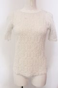 Franche Lippee / 総レーストップス M シロ O-25-03-20-2021-LO-TO-OW-ZT205