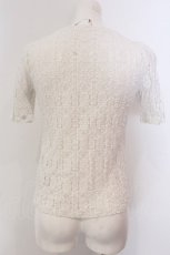 画像3: 【SALE】Franche Lippee / 総レーストップス M シロ O-25-03-20-2021-LO-TO-OW-ZT205 (3)