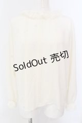 an another angelus / タック使いシフォンプルブラウス F オフホワイト O-25-03-20-2028-CA-BL-OW-OS