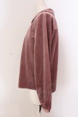 画像2: 【SALE】LEBECCA boutique / 通いつづけるベロアブラウス  モーヴピンク O-25-03-20-2003-EL-BL-IG-ZT200 (2)