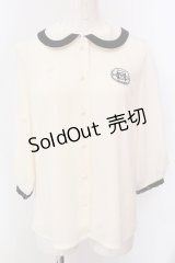 Maison de FLEUR Petite Robe canone / 意思に従うブラウス  アイボリー O-25-03-20-2029-EL-BL-OW-OS