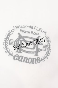 画像2: Maison de FLEUR Petite Robe canone / 意思に従うブラウス  アイボリー O-25-03-20-2029-EL-BL-OW-OS