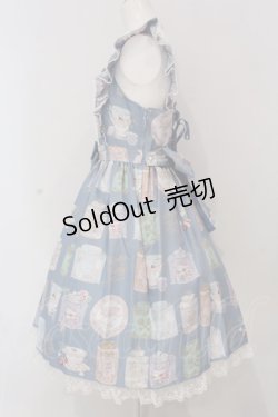 画像4: Angelic Pretty / Memorial Tea Museumジャンパースカート  ブルー O-25-03-20-006-AP-OP-OW-OS