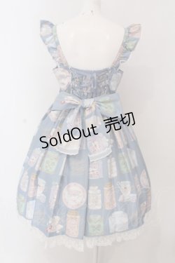 画像5: Angelic Pretty / Memorial Tea Museumジャンパースカート  ブルー O-25-03-20-006-AP-OP-OW-OS