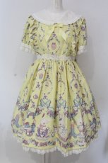画像1: Angelic Pretty / Flower Garden Teatimeワンピース  イエロー O-25-03-20-007-AP-OP-OW-OS (1)