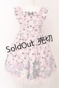 Angelic Pretty / Happy Treat Partyジャンパースカート  ピンク O-25-03-20-008-AP-OP-OW-OS