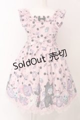 Angelic Pretty / Happy Treat Partyジャンパースカート  ピンク O-25-03-20-008-AP-OP-OW-OS