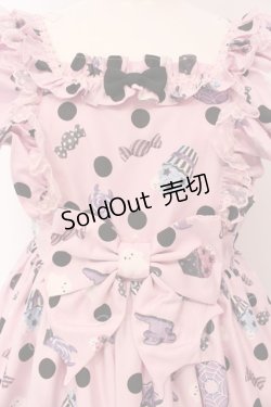 画像2: Angelic Pretty / Happy Treat Partyジャンパースカート  ピンク O-25-03-20-008-AP-OP-OW-OS