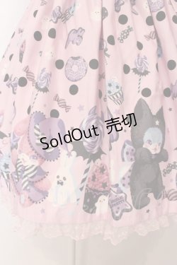 画像3: Angelic Pretty / Happy Treat Partyジャンパースカート  ピンク O-25-03-20-008-AP-OP-OW-OS
