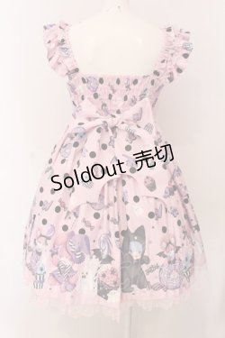 画像5: Angelic Pretty / Happy Treat Partyジャンパースカート  ピンク O-25-03-20-008-AP-OP-OW-OS