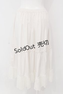 画像4: Melody BasKet / Melodyレースペチコート M アイボリー O-25-03-20-011-LO-SK-OW-OS