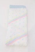 Angelic Pretty / マシュマロボーダーオーバーニー  シロ×サックス O-25-03-20-021-AP-ZA-OW-OS