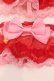 画像2: Angelic Pretty / ハートチャーム配色お袖とめ  アカ×濃ピンク O-25-03-20-023-AP-ZA-OW-OS (2)