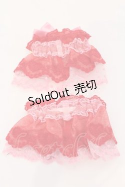 画像3: Angelic Pretty / ハートチャーム配色お袖とめ  アカ×濃ピンク O-25-03-20-023-AP-ZA-OW-OS