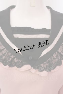 画像2: DearMyLove / セーラーレースリボンセットアップ M ピンク O-25-03-22-003-EL-OP-OW-OS