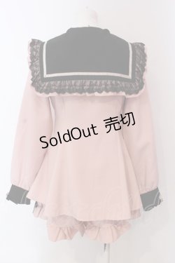 画像4: DearMyLove / セーラーレースリボンセットアップ M ピンク O-25-03-22-003-EL-OP-OW-OS
