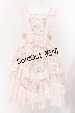 画像6: metamorphose / フローレンスケープ付きジャンパースカート 1 ピンク O-25-03-22-005-ME-OP-OW-OS