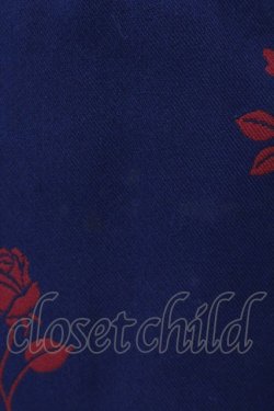 画像2: MILK / Rose Jacquardミニスカート  ネイビーベース O-25-03-22-008-ML-SK-OW-OS