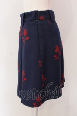 画像3: MILK / Rose Jacquardミニスカート  ネイビーベース O-25-03-22-008-ML-SK-OW-OS