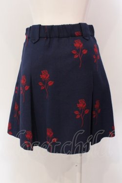 画像4: MILK / Rose Jacquardミニスカート  ネイビーベース O-25-03-22-008-ML-SK-OW-OS