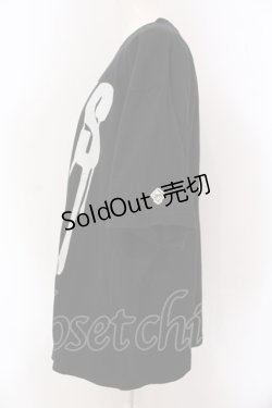 画像3: TRAVAS TOKYO / × らんぐ コラボプリントTシャツ F ブラック O-25-03-22-011-PU-TS-IG-OS