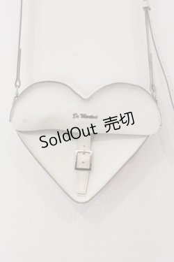 画像1: Dr.Martens （Getta Grip） / LOVE HEART BAG バッグ  ホワイト O-25-03-22-013-PU-BG-IG-ZT273