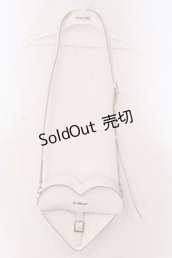 画像3: Dr.Martens （Getta Grip） / LOVE HEART BAG バッグ  ホワイト O-25-03-22-013-PU-BG-IG-ZT273