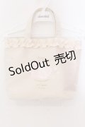 m petit by misako / NINA’Sコラボ ミニトートバック  クリーム O-25-03-22-015-LO-BG-IG-OS