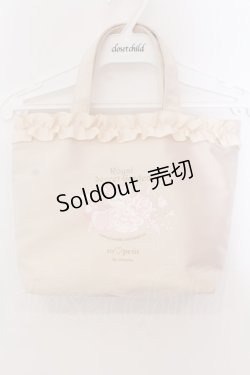 画像1: m petit by misako / NINA’Sコラボ ミニトートバック  クリーム O-25-03-22-015-LO-BG-IG-OS