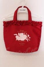 画像1: 【SALE】m petit by misako / NINA’Sコラボ ミニトートバック  アカ O-25-03-22-016-LO-BG-IG-ZTK018 (1)