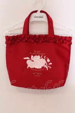 画像1: m petit by misako / NINA’Sコラボ ミニトートバック  アカ O-25-03-22-016-LO-BG-IG-OS