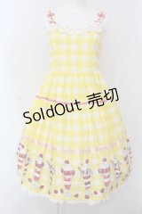 Shirley Temple / パフェptサンドレス 160ｃｍ イエロー O-25-03-24-001-ET-OP-OW-OS