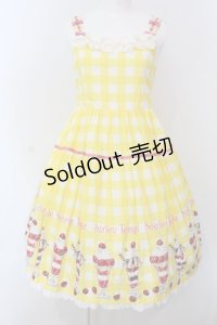 Shirley Temple / パフェptサンドレス 160ｃｍ イエロー O-25-03-24-001-ET-OP-OW-OS