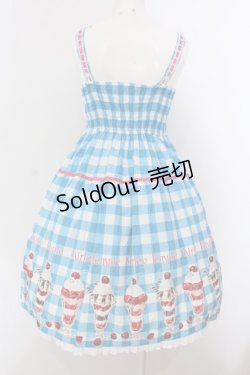 画像5: Shirley Temple / パフェptサンドレス 160ｃｍ サックス O-25-03-24-002-ET-OP-OW-OS
