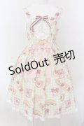 Angelic Pretty / いちごBread Bakeryジャンパースカート  グリーン O-25-03-24-020-AP-OP-OW-OS