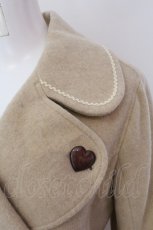 画像2: 【SALE】Shirley Temple / ハートボタンPコート 160cm ベージュ O-25-03-24-022-ET-CO-IG-ZTC021 (2)