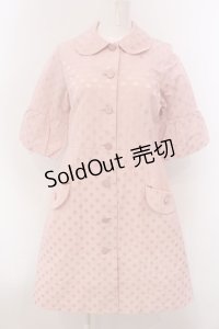 Shirley Temple / ドットスプリングコート 160cm ピンク O-25-03-24-025-ET-CO-IG-OS