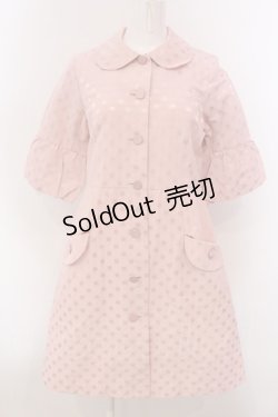 画像1: Shirley Temple / ドットスプリングコート 160cm ピンク O-25-03-24-025-ET-CO-IG-OS