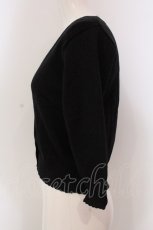 画像3: 【SALE】Shirley Temple / パールラメカーディガン M クロ O-25-03-24-026-ET-TO-IG-ZT466 (3)