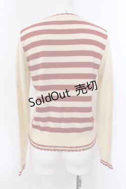 画像4: Shirley Temple / チェリー刺繍ニット  アイボリー×アカ O-25-03-24-034-ET-TO-IG-ZT184