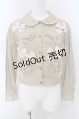 Shirley Temple / リボンジャケット 160cm ベージュ O-25-03-24-041-ET-JA-IG-OS