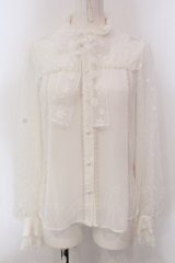 Angelic Pretty / Fancy Ornamentブラウス  シロ O-25-03-24-043-AP-BL-OW-OS