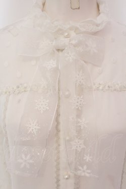 画像2: Angelic Pretty / Fancy Ornamentブラウス  シロ O-25-03-24-043-AP-BL-OW-OS