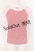 Shirley Temple / お袖切り替えカットソー 160ｃｍ アカ O-25-03-24-048-ET-TO-OW-OS