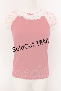 Shirley Temple / お袖切り替えカットソー 160ｃｍ アカ O-25-03-24-048-ET-TO-OW-OS