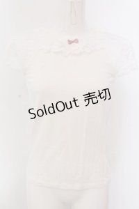 Shirley Temple / お袖切り替えカットソー 160cm シロ O-25-03-24-049-ET-TO-OW-OS
