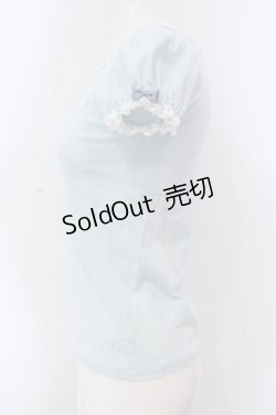 画像3: Shirley Temple / お花カットワークレースカットソー 160cm サックス O-25-03-24-050-ET-TO-OW-OS