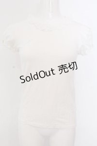 Shirley Temple / お花カットワークレースカットソー 160ｃｍ シロ O-25-03-24-051-ET-TO-OW-OS