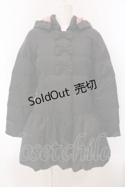 画像1: Shirley Temple / ウォッシャブルダウン 160ｃｍ クロ O-25-03-24-056-ET-CO-OW-ZT0326A